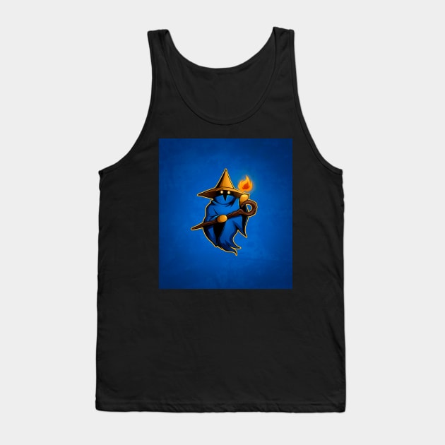 Little Black Mage Tank Top by mcashe_art